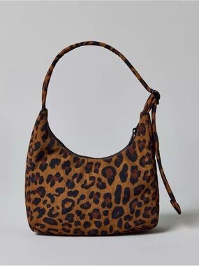 BAGGU Nylon Shoulder Bag Leopard Print